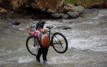 Durante su tour de bicicleta pueden aparecer algunos desafios.