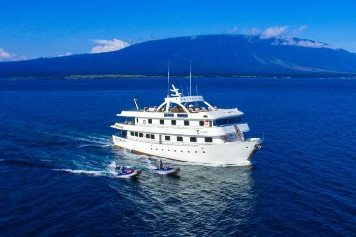 Yacht Solaris at Galapagos