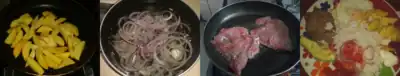Preparando churrasco