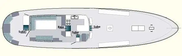 deckplan Samba main deck
