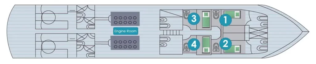 deckplan fragata - lower deck