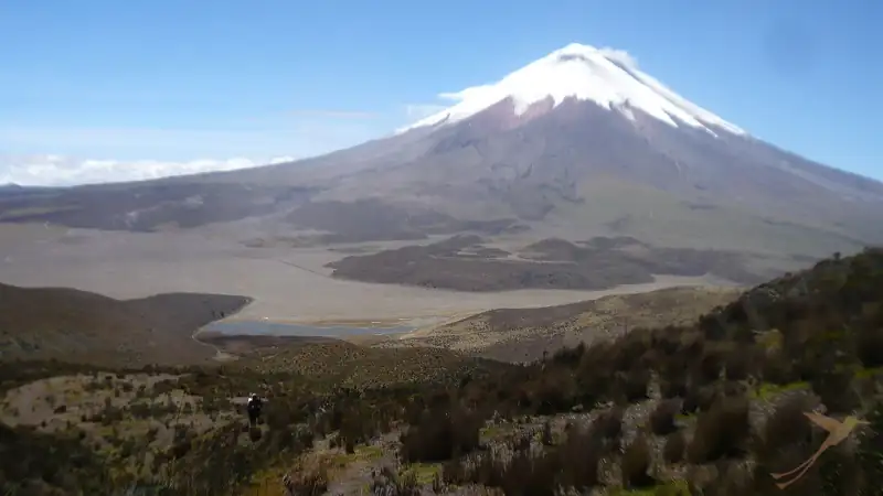 El Cotopaxi es, sin duda, uno de los volcanes más famosos del Ecuador.