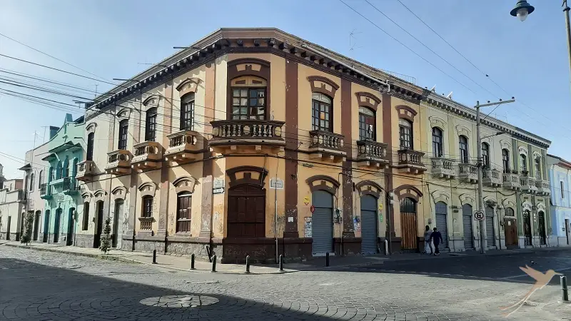 the center of Riobamba has a lot of beautiful historic buildings
