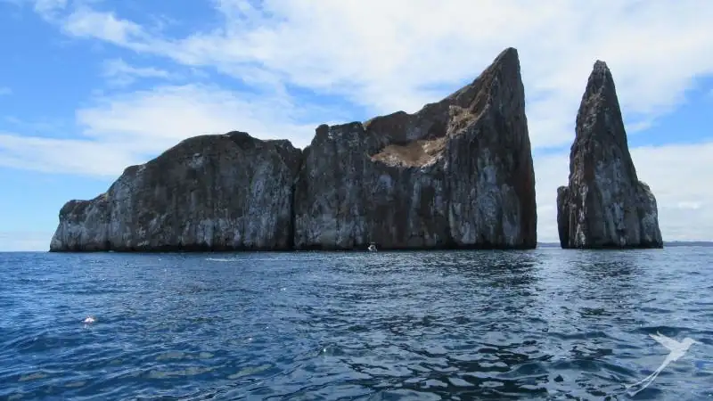 The Kicker Rock is an impressive rock