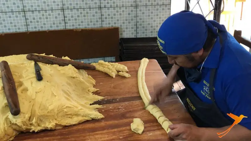 pastry making at Cayambe
