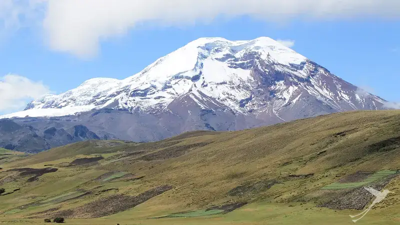 The chimborazo volcano