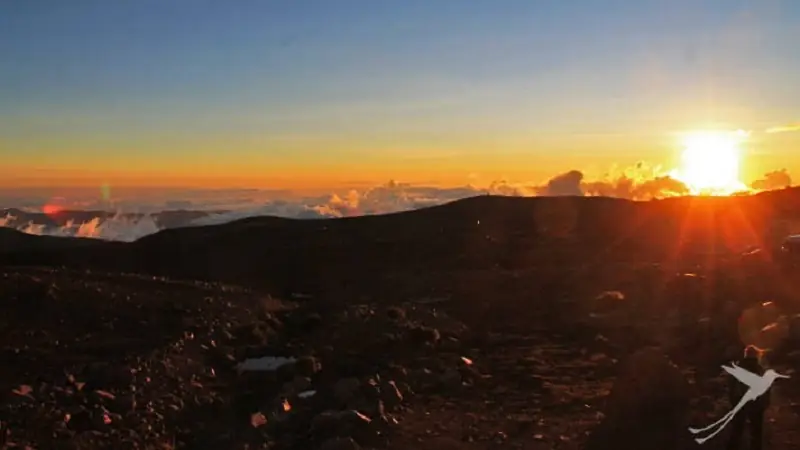 You can observe spectecular sunrises on the Chimborazo climbing tour.