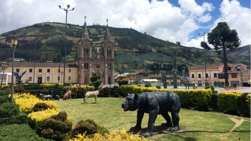 The Village El Angel is situated in the north of Ecuador