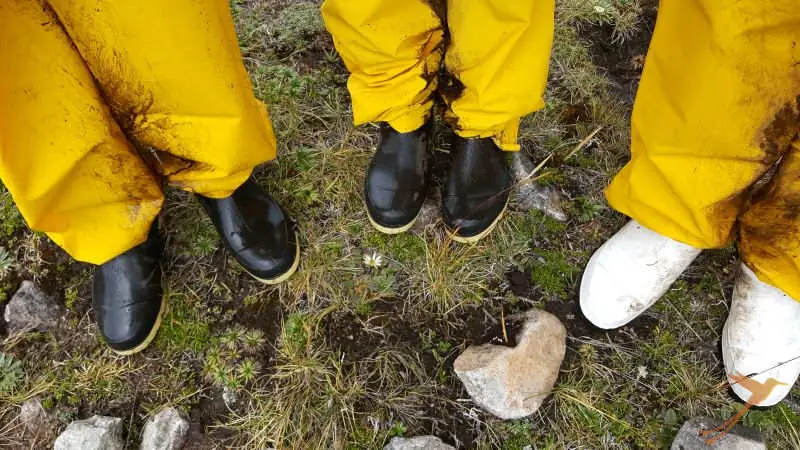 For hikes through the paramo you might need rainproof clothes.