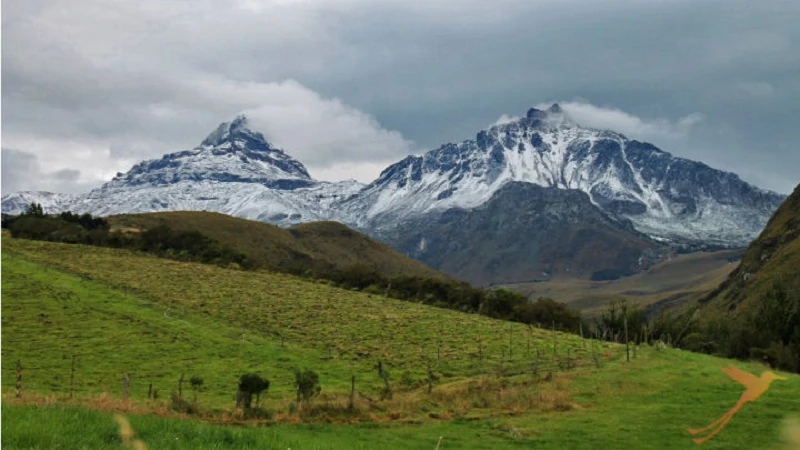 The Illinizas are one of the first steps for preparing for Chimborazo