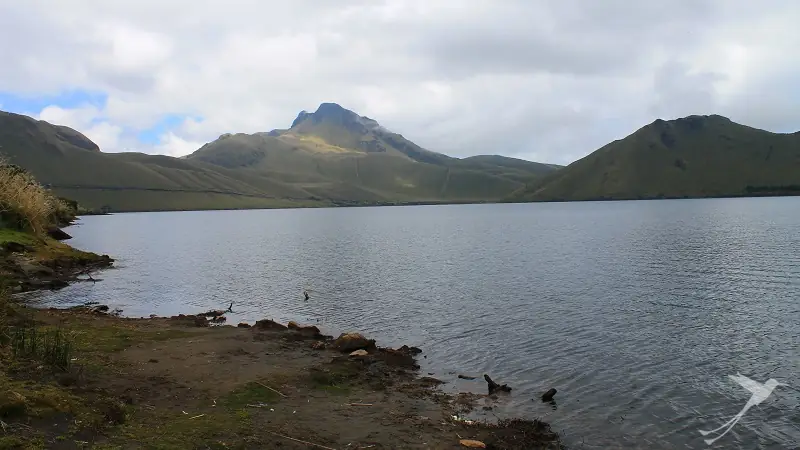 one of the Mojanda Lagoons in Imbabura