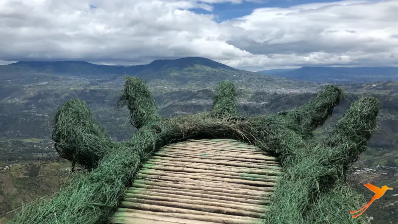 decorated view point at Patate