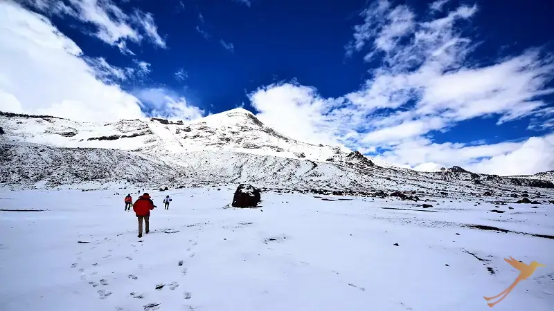 The Chimborazo is a real challenge for climbers.