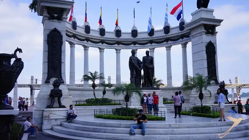 Monument Bolivar Martin Guayaquil