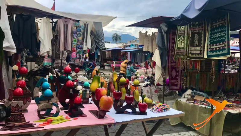 market of Otavalo