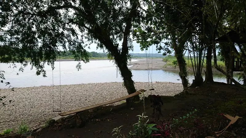 river next to the Indichuris community