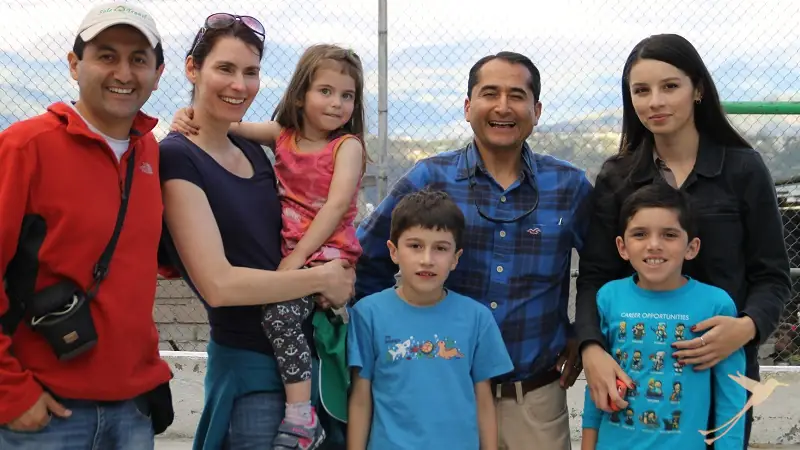 soleq travel team in Quito at the refugio de los sueños