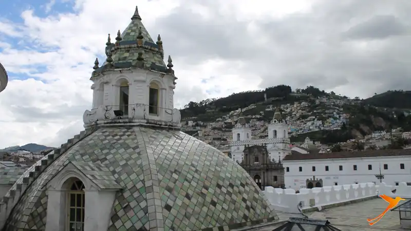 dome of the church compania de Jesus