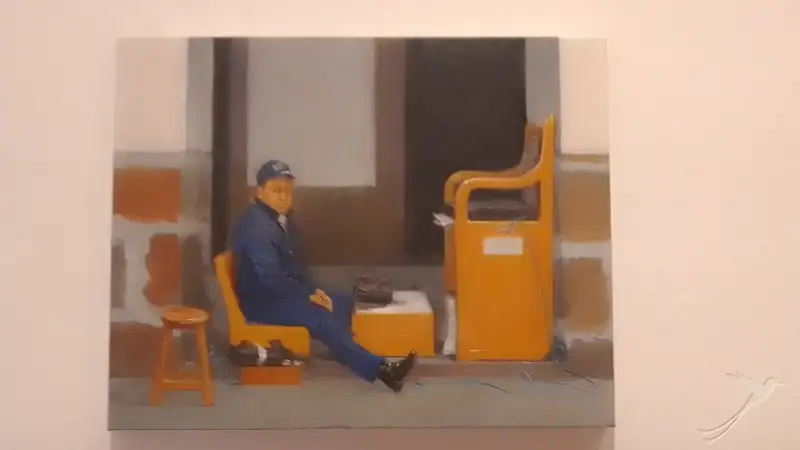 paintings in the CCM in Quito