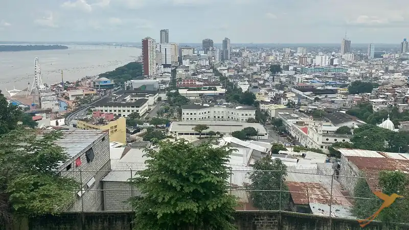 Guayaquil from above