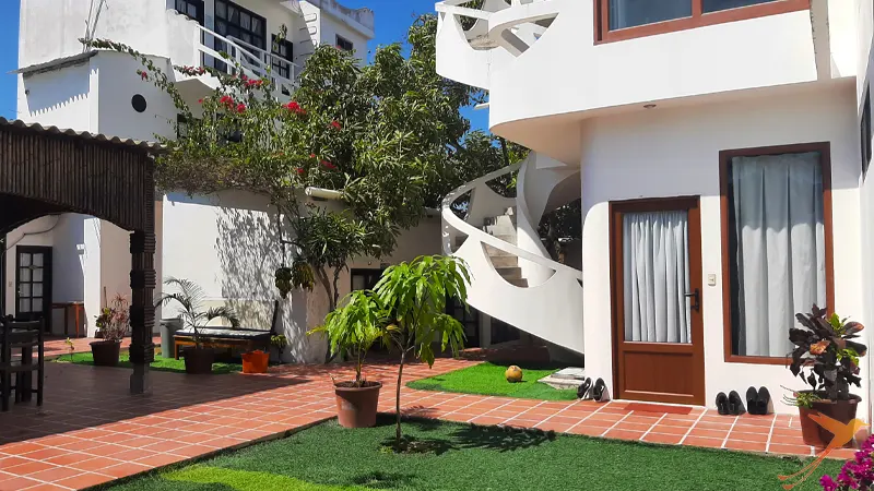 Gran Hostal tintorera on Isabela Island