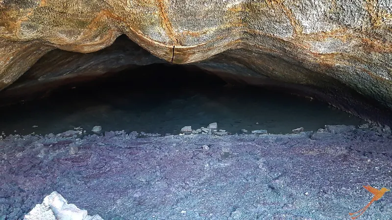 lava tunnel on Isabela Island near Wall of tears