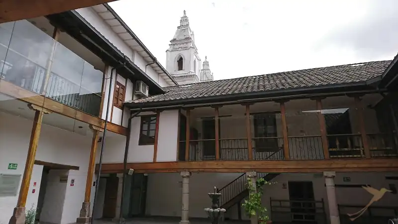 museum del Carmen Alto in the old town of Quito
