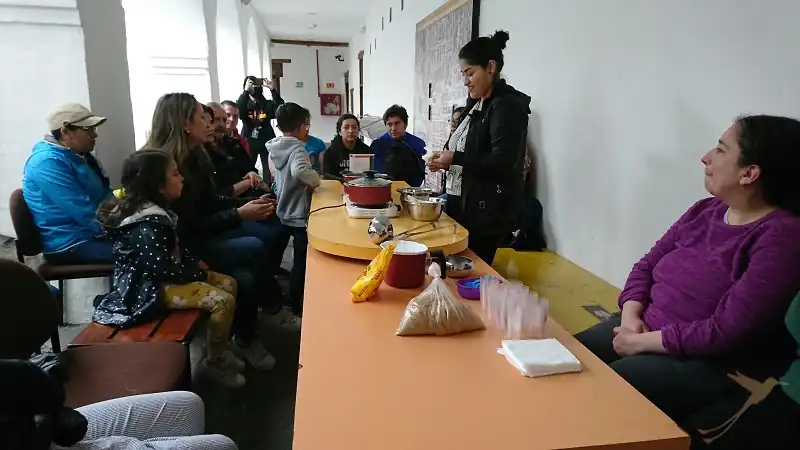 workshop for preparation of typical sweets