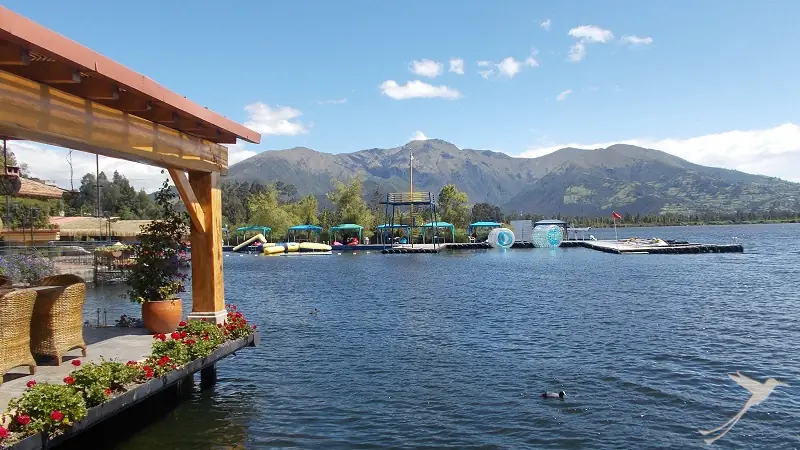 San Pablo lagoon near Otavalo