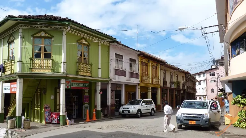 builings in the town of Zaruma