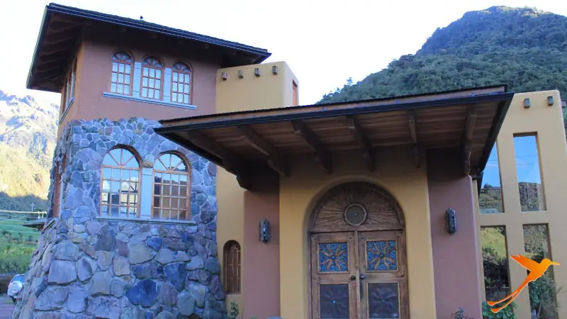 building at the Papallacta termal baths