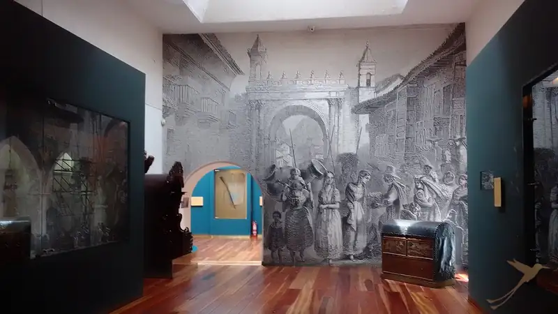exhipition in the city museum of Quito