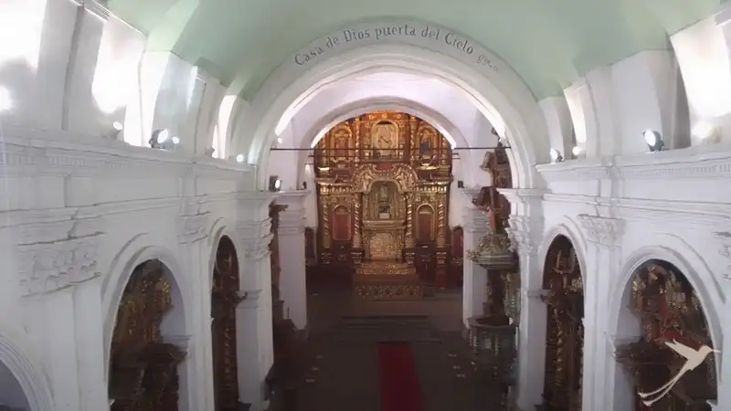 chapel in the city museum of Quito