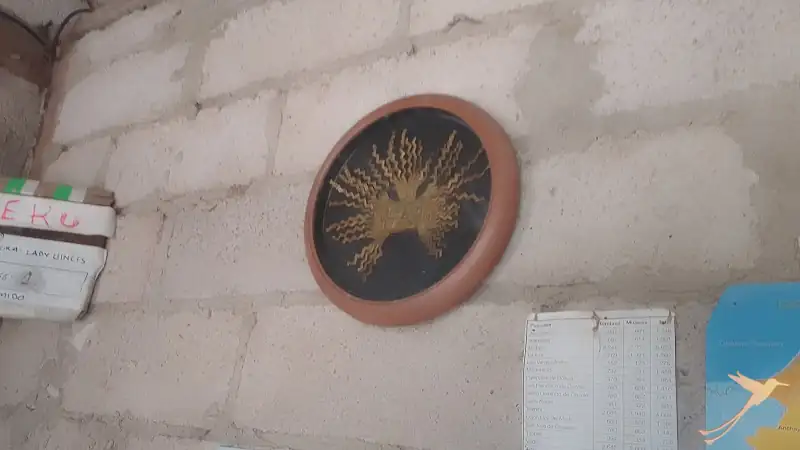 replica of the Gold Sun