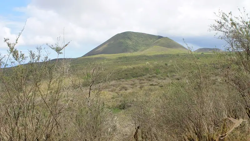 landscape on Floreana Island
