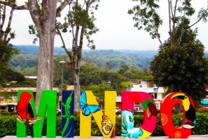 letters in the park of Mindo