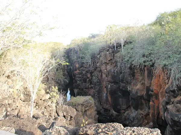 Paisaje rocoso de Las Grietas