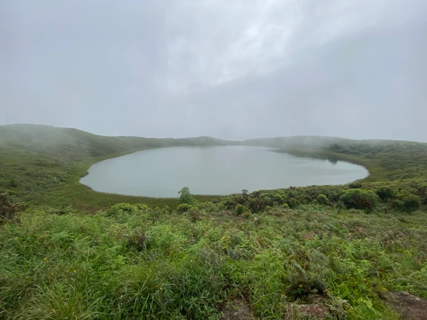 El junco lagoon on San Cristobal Island