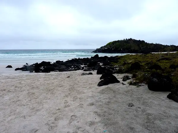Puerto Chino beach on San Cristobal Island