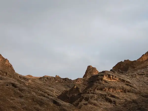 rocks in the landscape of Pitt Point on San Cristobal