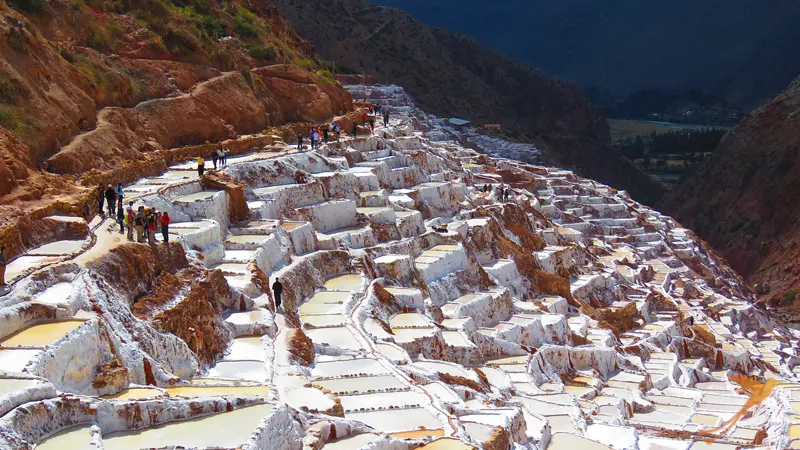 Terrazas de sal en Maras