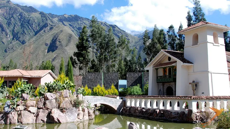 paisaje andino en Urubamnba, en el Valle Sagrado