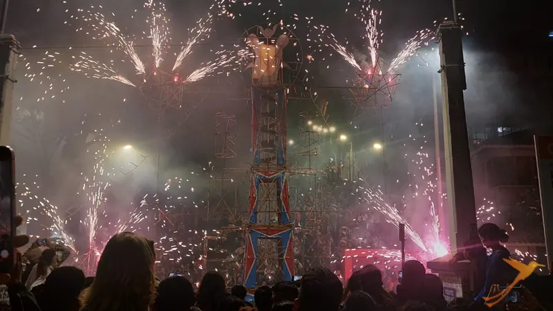 firework in Quito