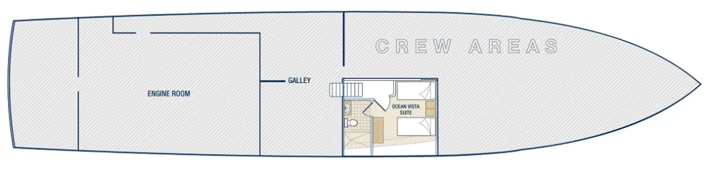Cubierta Oceanside yate Tribute
