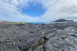 Bahía Sullivan en la Isla Santiago