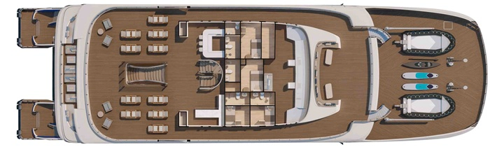 plano de cubierta panoramica Hermes