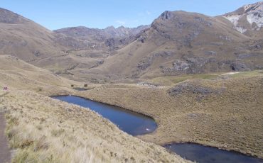 The Cajas National Park shows wasteland and many lakes. # Andean Highlights Tour.