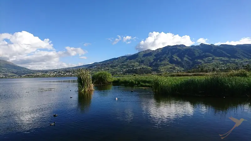 San Pablo lagoon near Otavalo