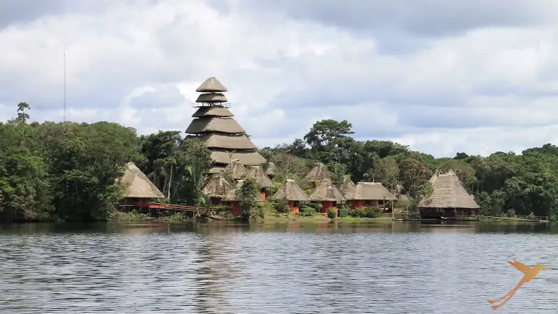 Napo wildlife center in the Yasuni National Park