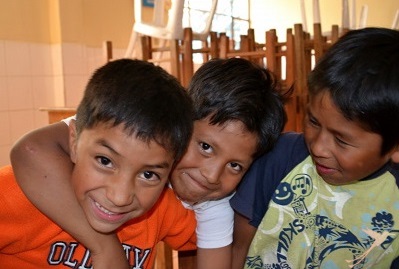 Children Refugio de los suenos Quito